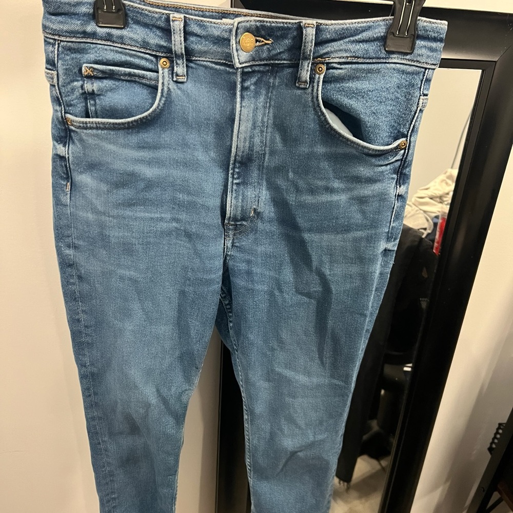 H&M x Lee High Waist Jeans